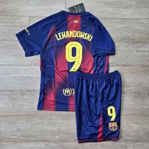 Barcelona Fc 2025/26 Set Boys Lewandowski #9